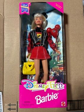 Disney Fun Barbie in Red and Black Mickey Outfit 18970 NIB